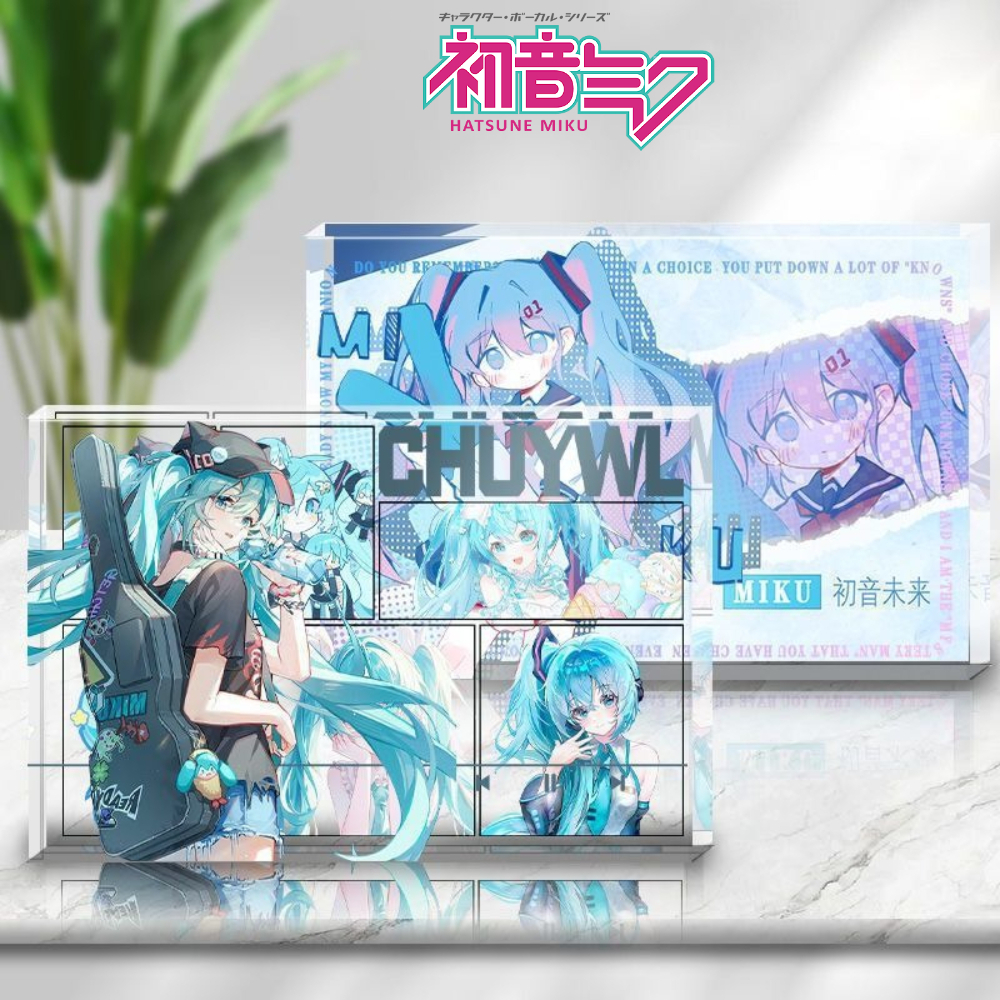 Office Furniture Table - Hatsune Miku Anime Merch Photo Frame