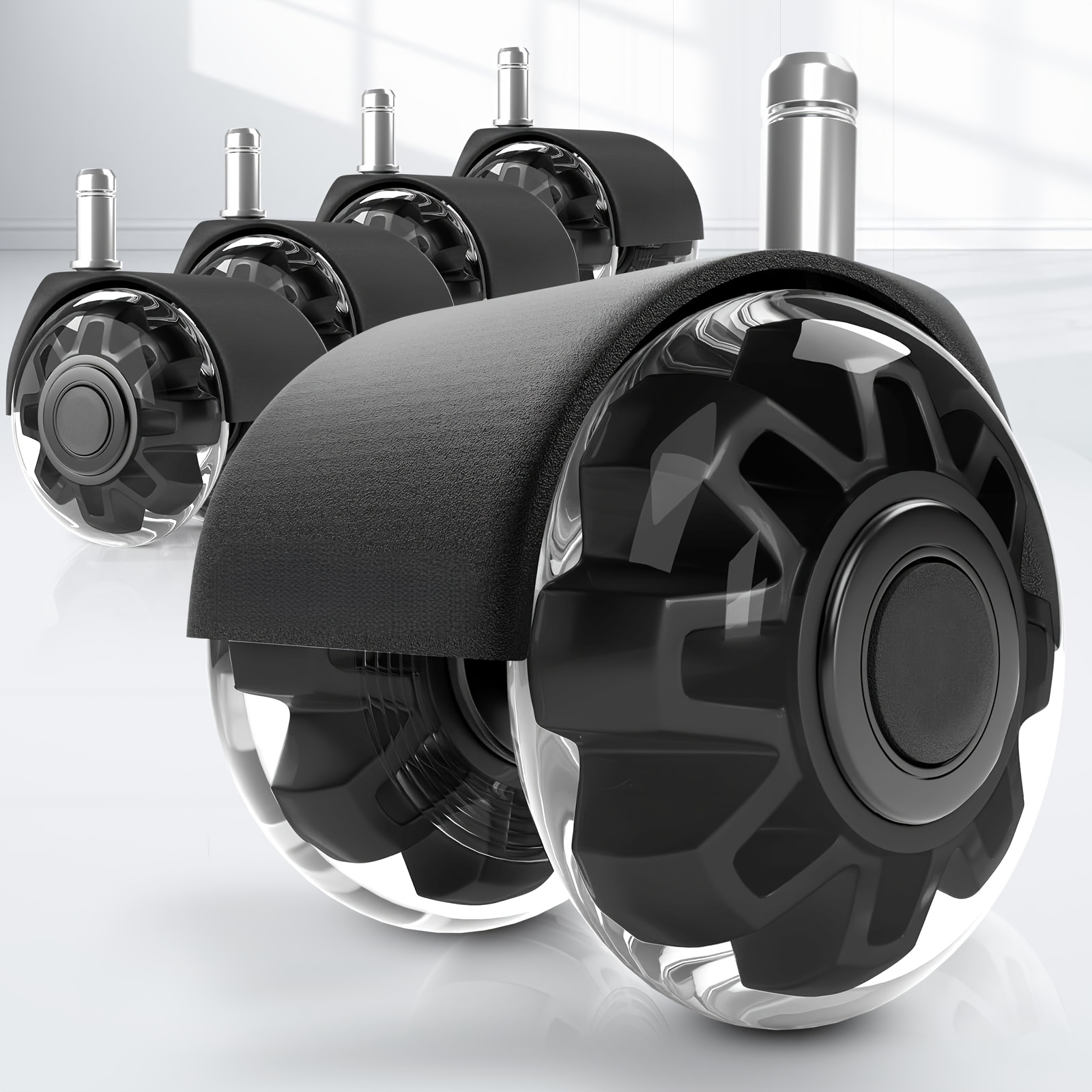 Office Furniture Dimensions - Office chair wheels, heavy-duty and quiet,