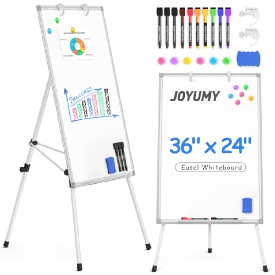 Whiteboard Easel Tripod - White Board Dry Erase with Stand