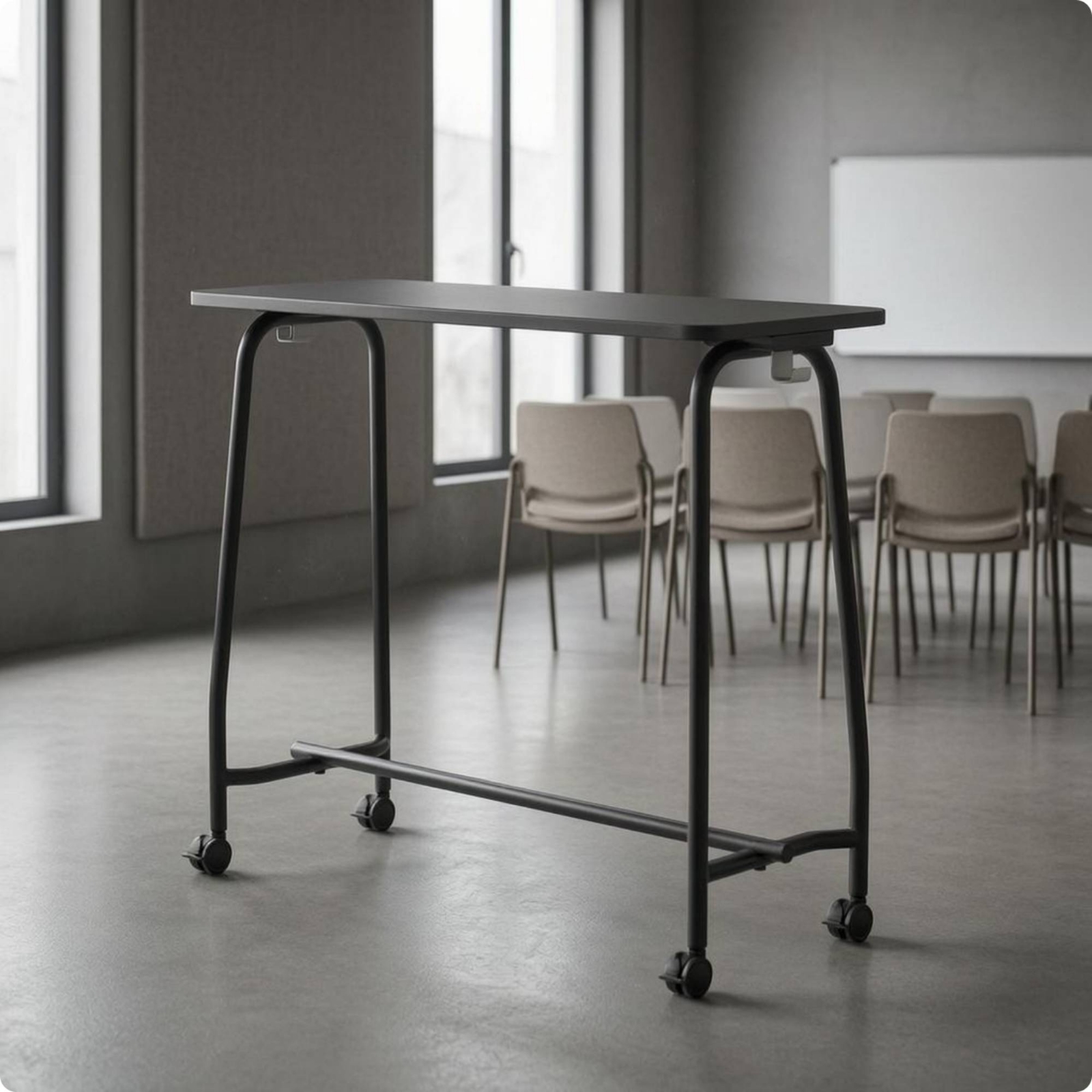 Mobile Training Desk Flat Tabl - Office Furniture Table のレビューと価格