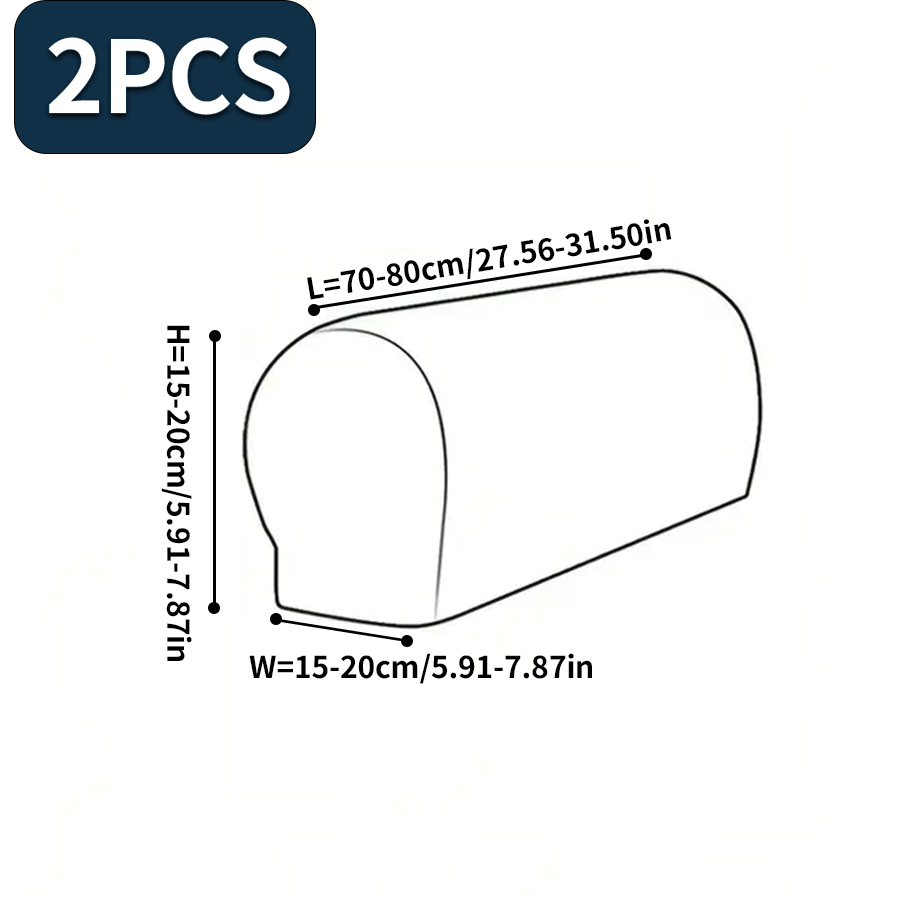 2pcs Armchair Cover Anti-slip  - Office Furniture Dimensions のレビューと価格