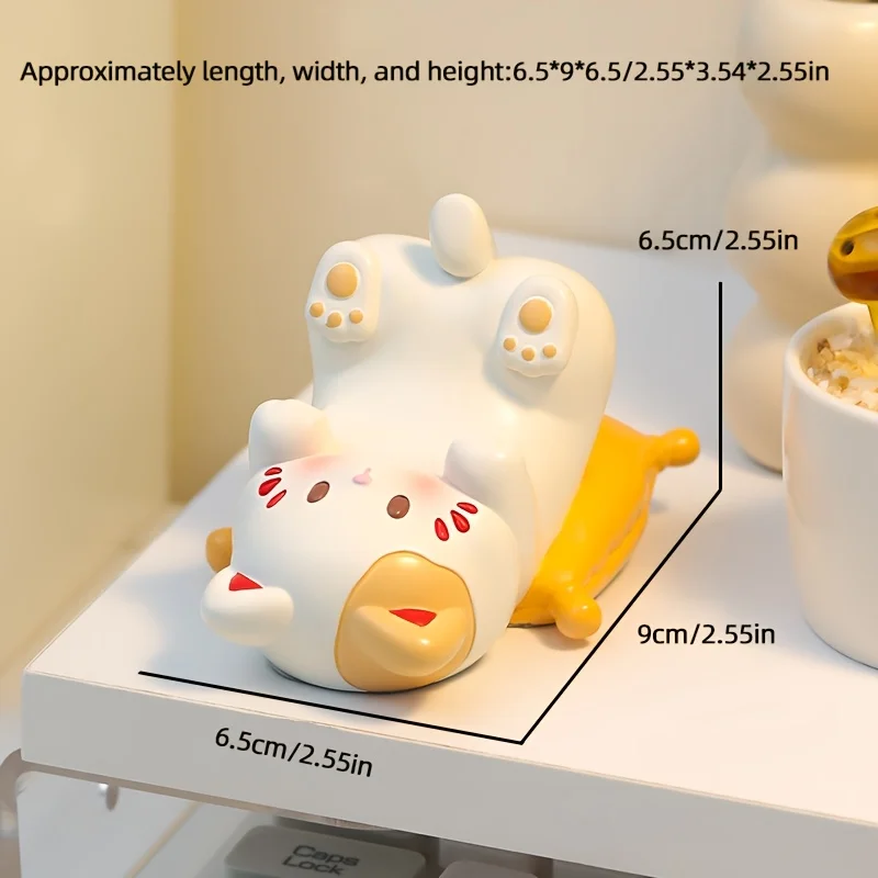 Cute Cartoon Cat Desktop Ornam - Office Furniture Table のレビューと価格