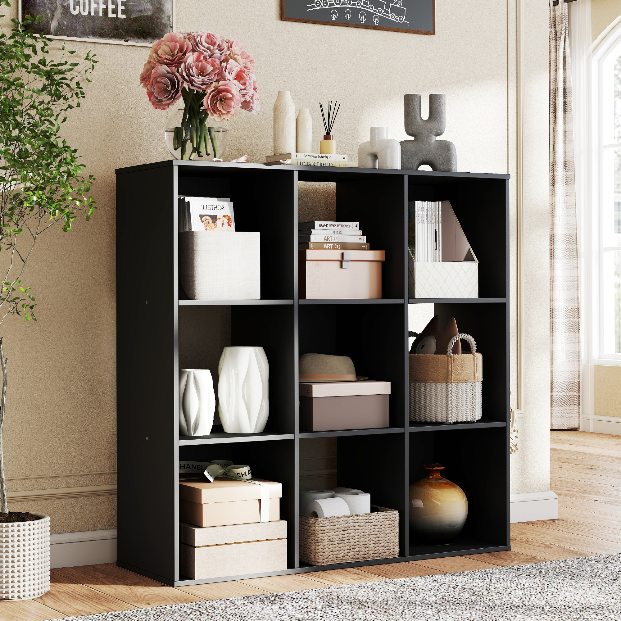 JHK 9 Cube Storage Organizer W - Office Furniture Dimensions のレビューと価格