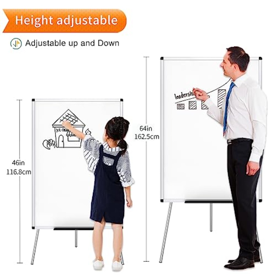 Magnetic Portable Easel Dry Er - Whiteboard Easel Tripod のレビューと価格