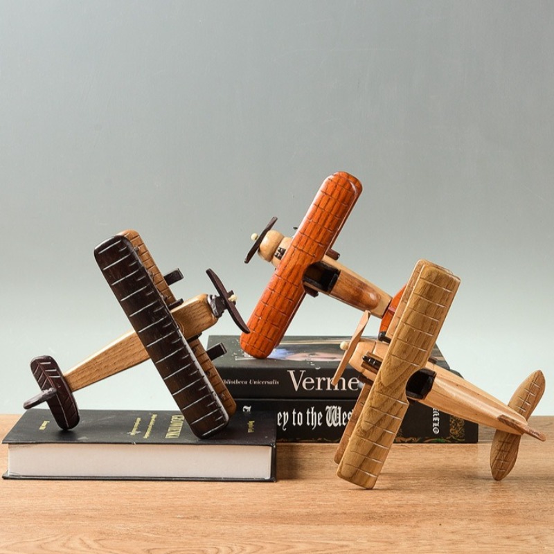 Wooden Retro Airplane Model Ha - Office Furniture Wholesale のレビューと価格