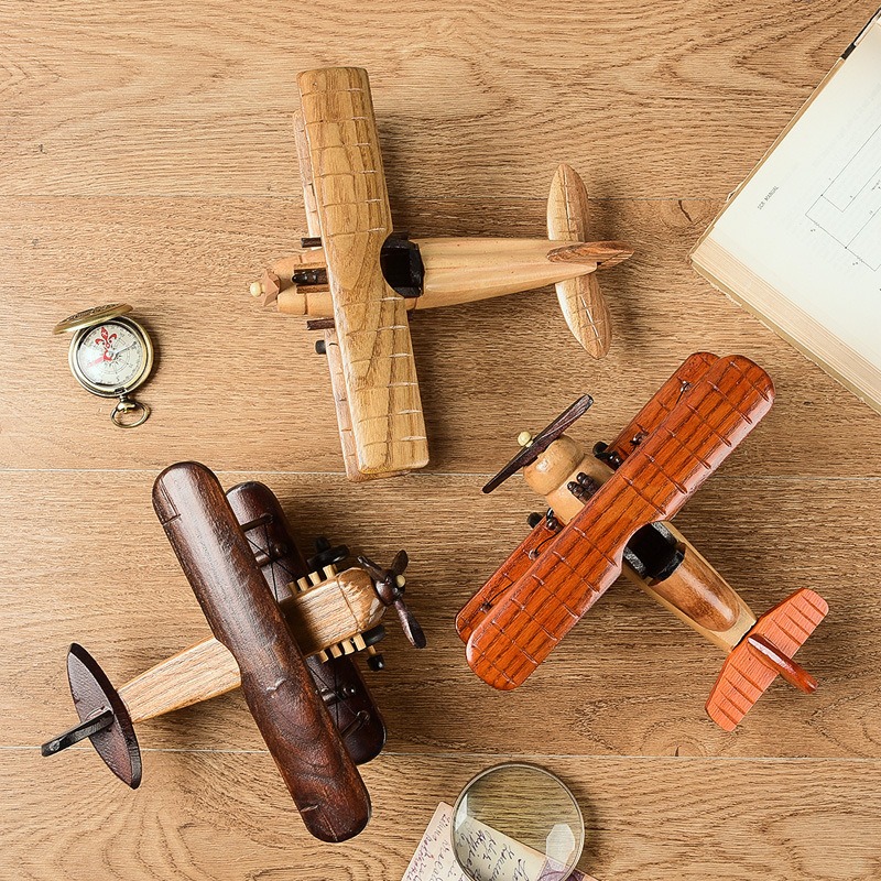 Wooden Retro Airplane Model Ha - Office Furniture Wholesale のレビューと価格