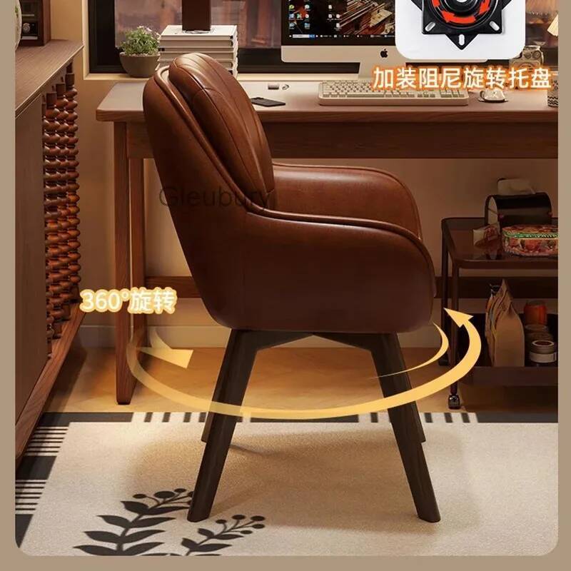 Leather Vintage Computer Chair - Office Furniture Wholesale のレビューと価格
