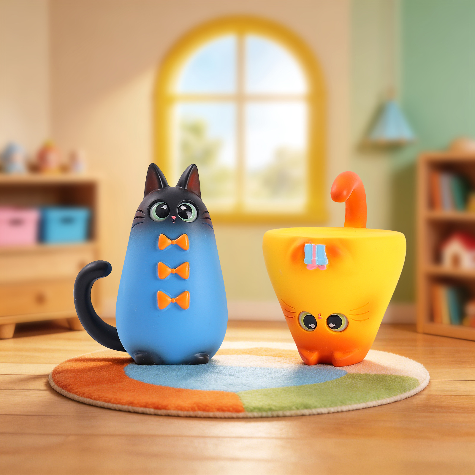 Blind Box Cat Figurine Resin C - Office Furniture Direct のレビューと価格