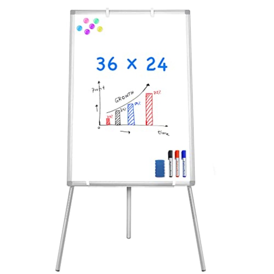 Easel Whiteboard - Magnetic Po - Whiteboard Easel Tripod のレビューと価格
