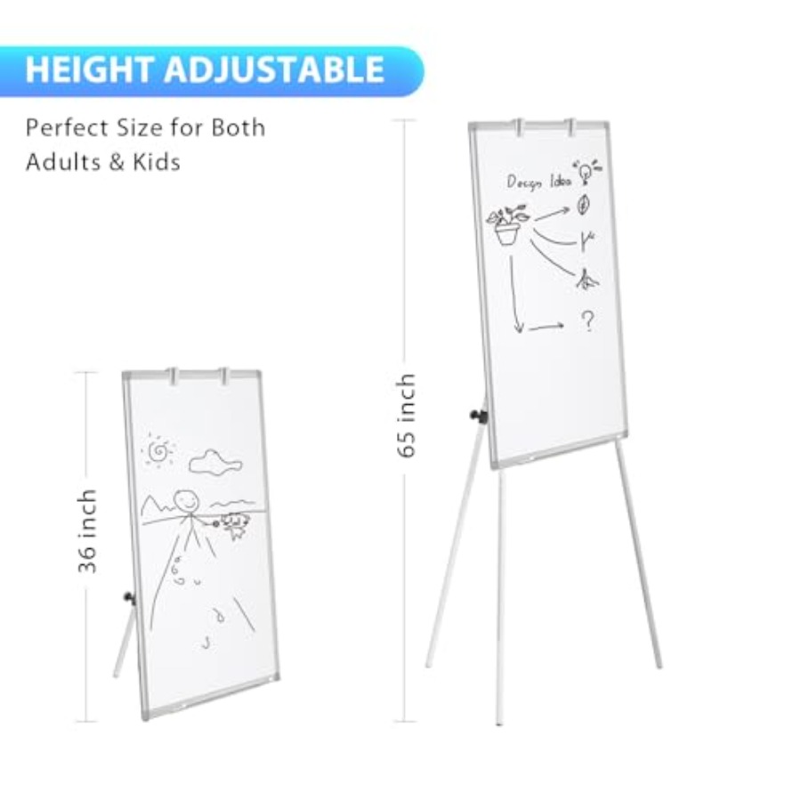 Easel Whiteboard - Magnetic Po - Whiteboard Easel Tripod のレビューと価格