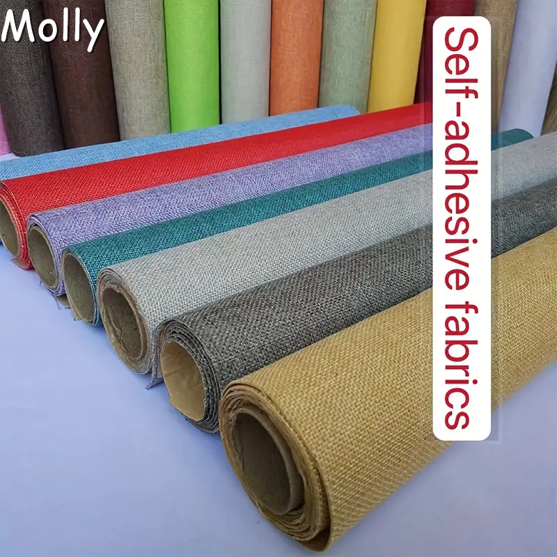 Self-Adhesive Linen Fabric Dur - Office Furniture Repair のレビューと価格