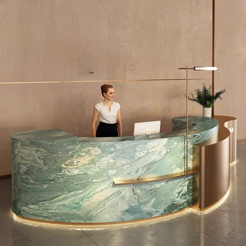 Hotel Minimalist Reception Des - Office Furniture Services のレビューと価格