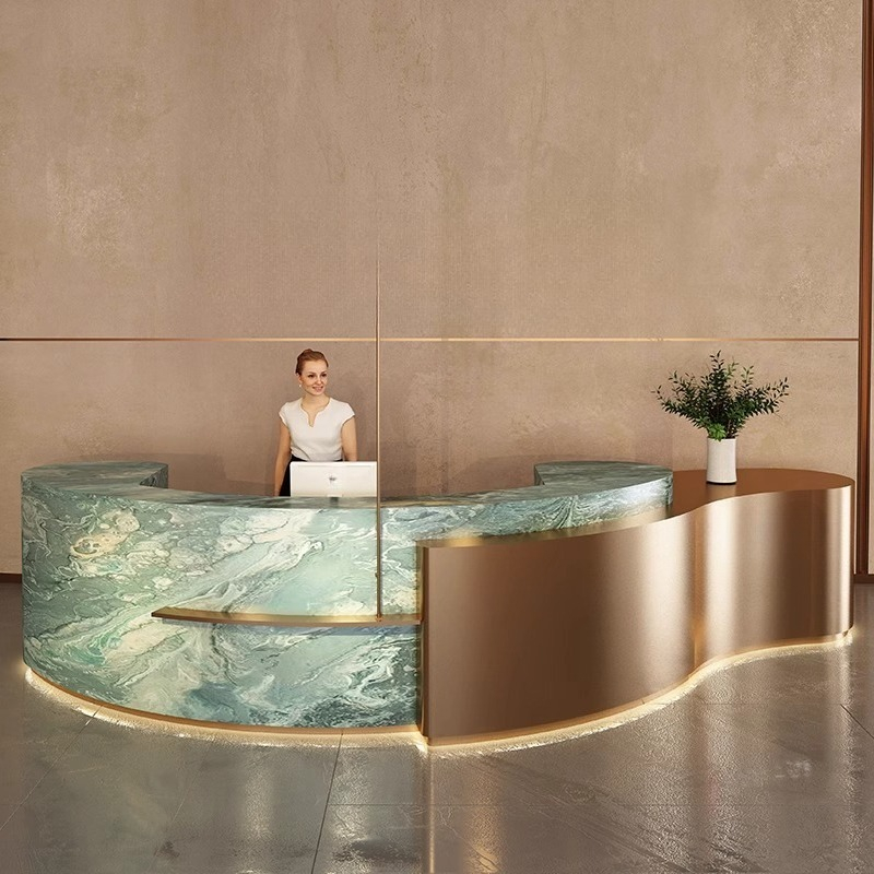 Hotel Minimalist Reception Des - Office Furniture Services のレビューと価格