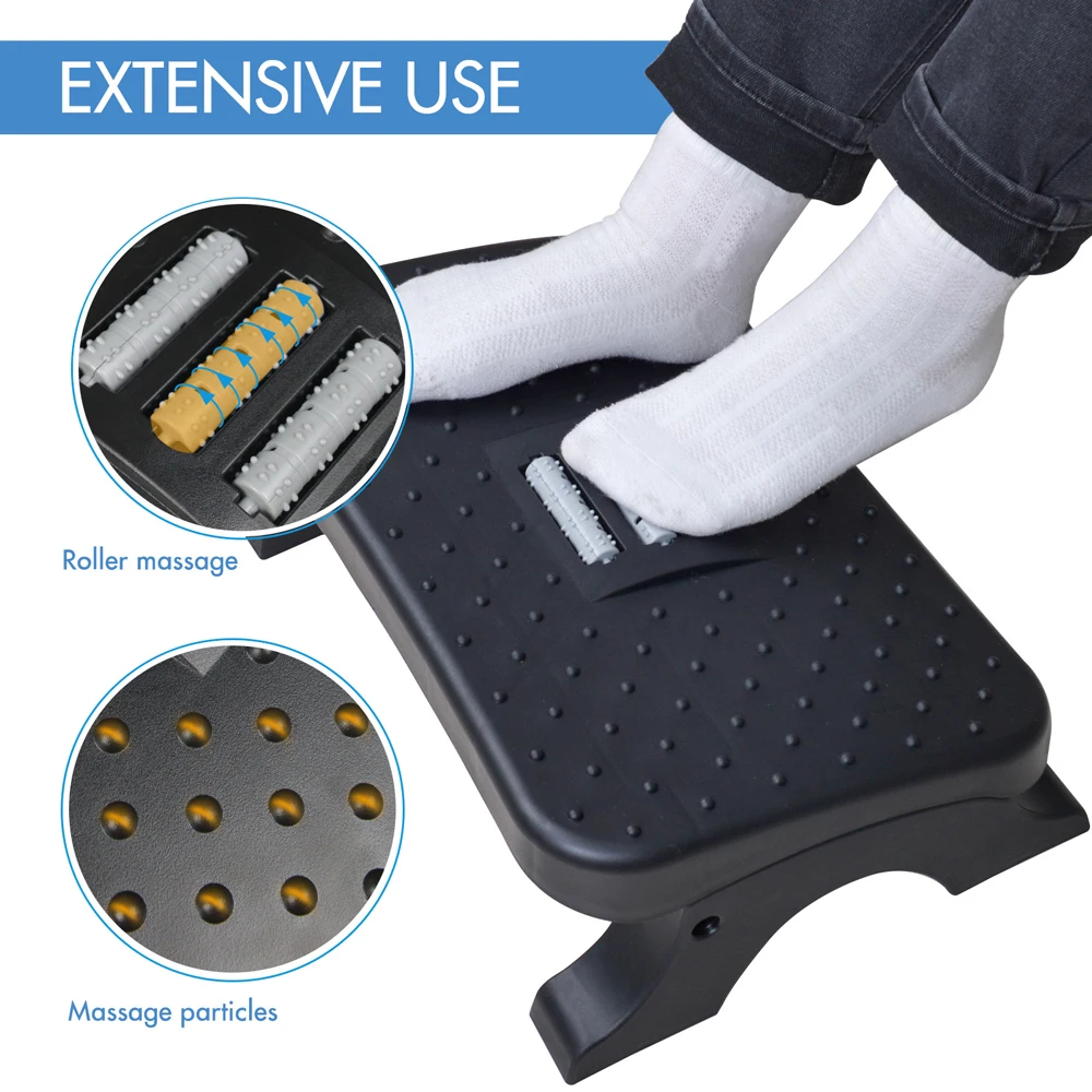 Ergonomic Under Desk Footrest  - Office Furniture Wholesale のレビューと価格