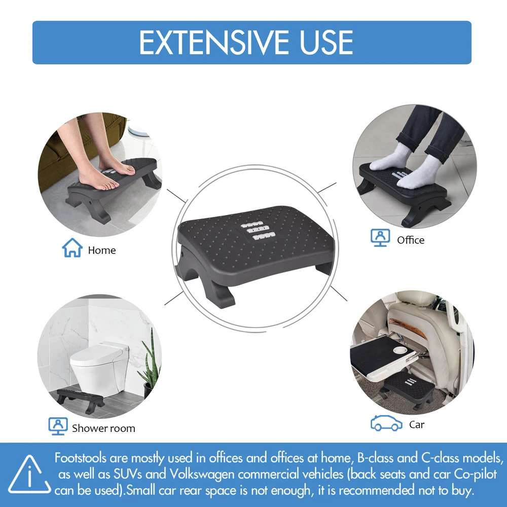 Ergonomic Under Desk Footrest  - Office Furniture Wholesale のレビューと価格