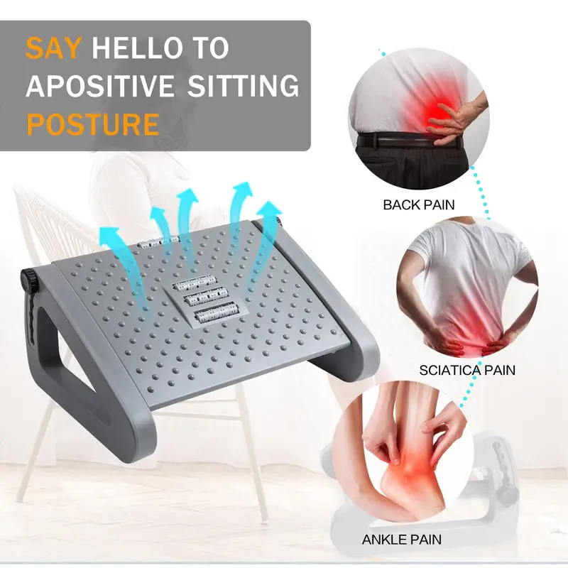 Portable Under Desk Foot Rest, - Office Furniture Wholesale のレビューと価格