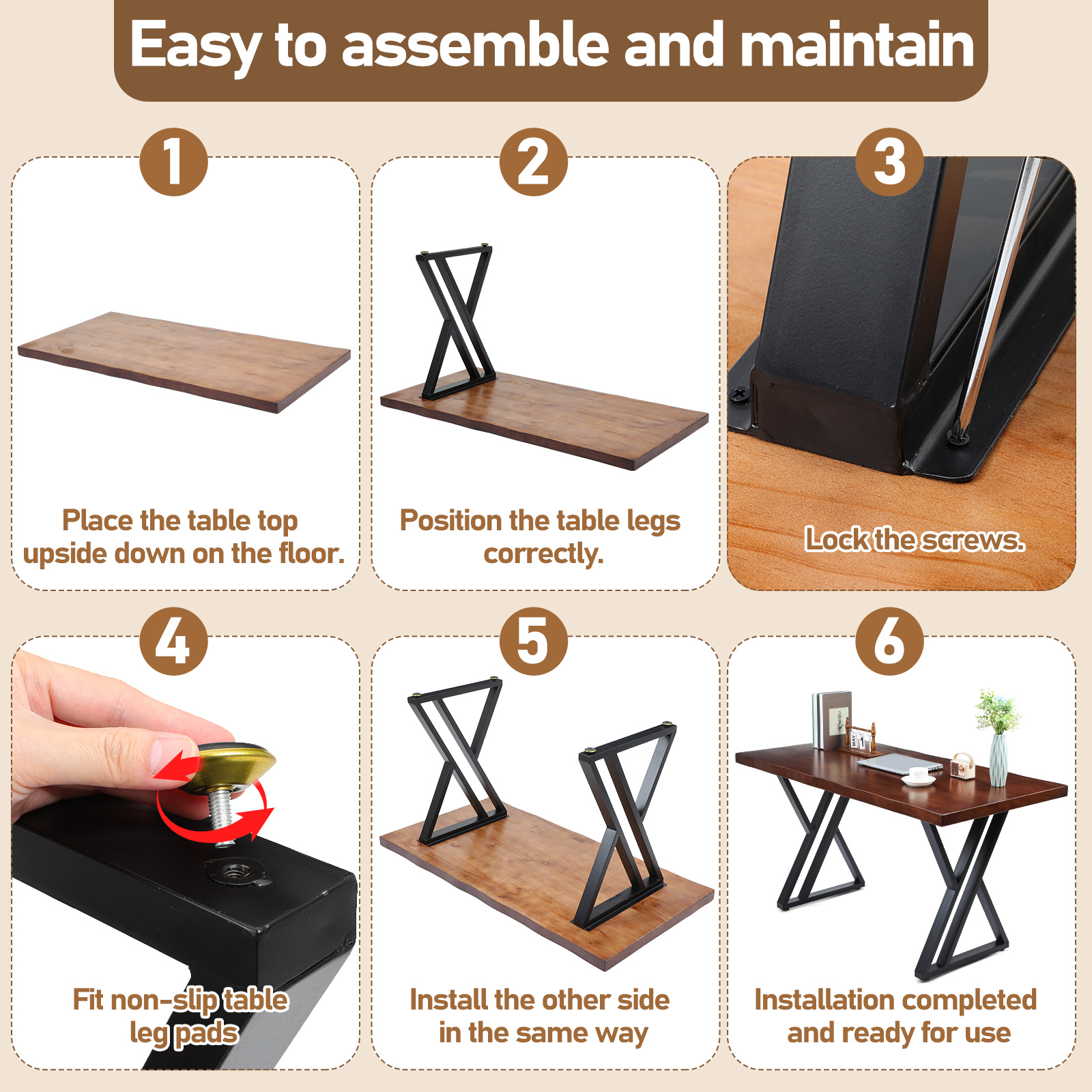 Heavy-Duty Solid Wood Computer - Office Furniture Dimensions のレビューと価格