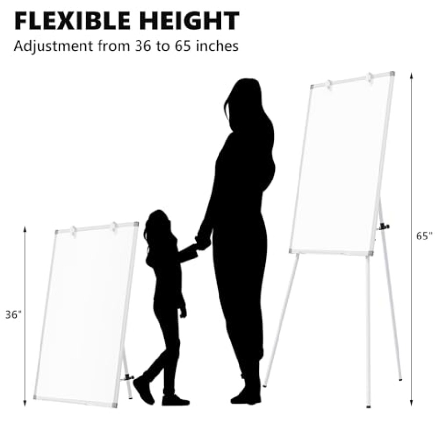 Portable 36 x 24 Whiteboard Ea - Whiteboard Easel Tripod のレビューと価格