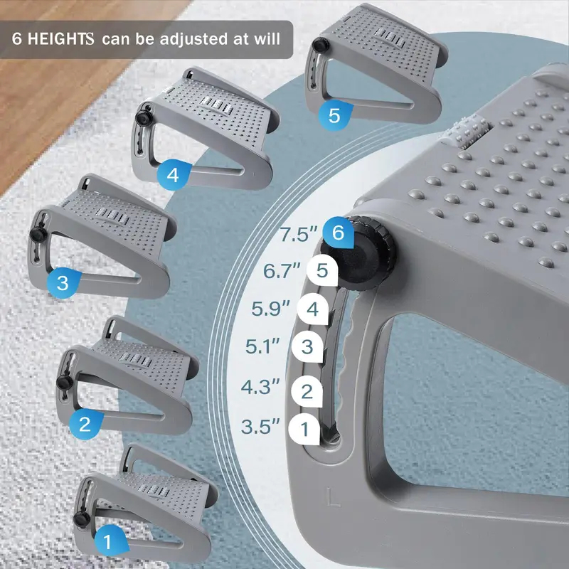 Portable Adjustable Foot Rest  - Office Furniture Wholesale のレビューと価格