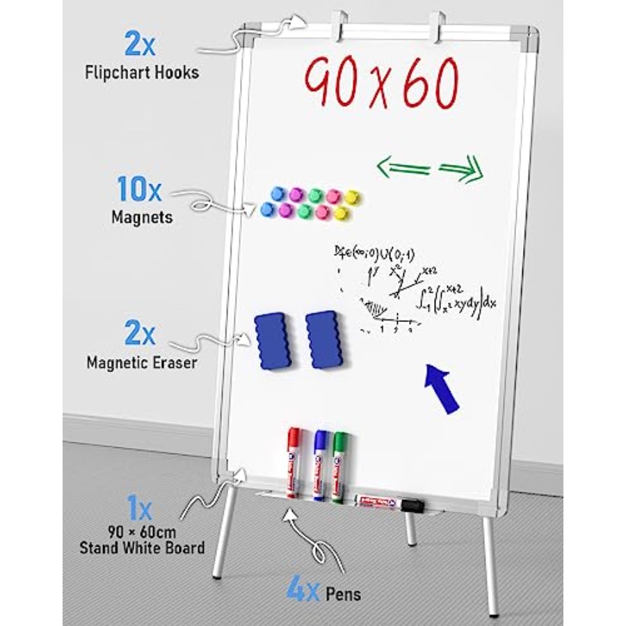 Easel Whiteboard with Stand, 3 - Whiteboard Easel Tripod のレビューと価格