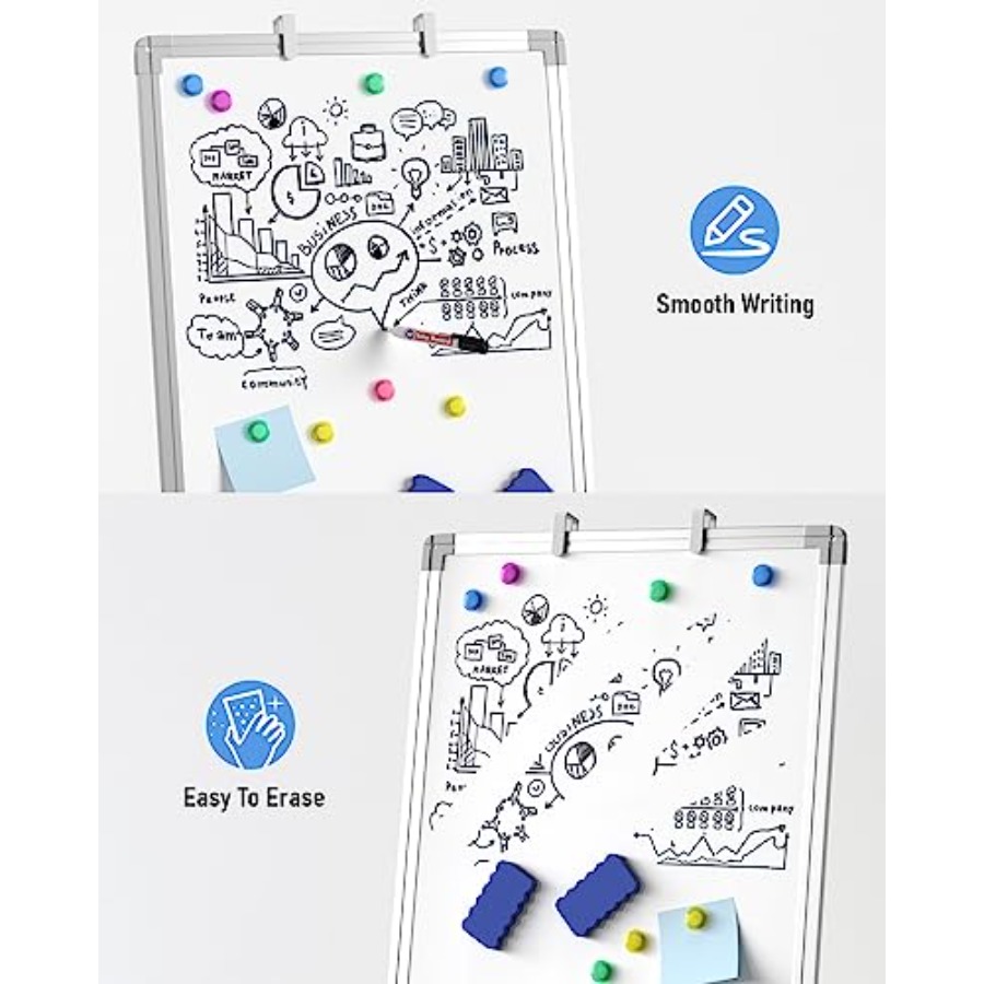 Easel Whiteboard with Stand, 3 - Whiteboard Easel Tripod のレビューと価格