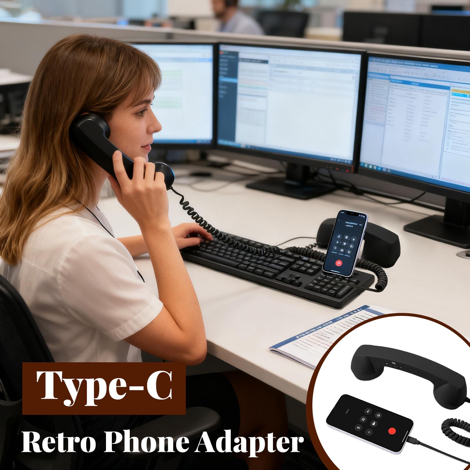 Type-C Retro Phone Adapter Lan - Office Furniture Table のレビューと価格