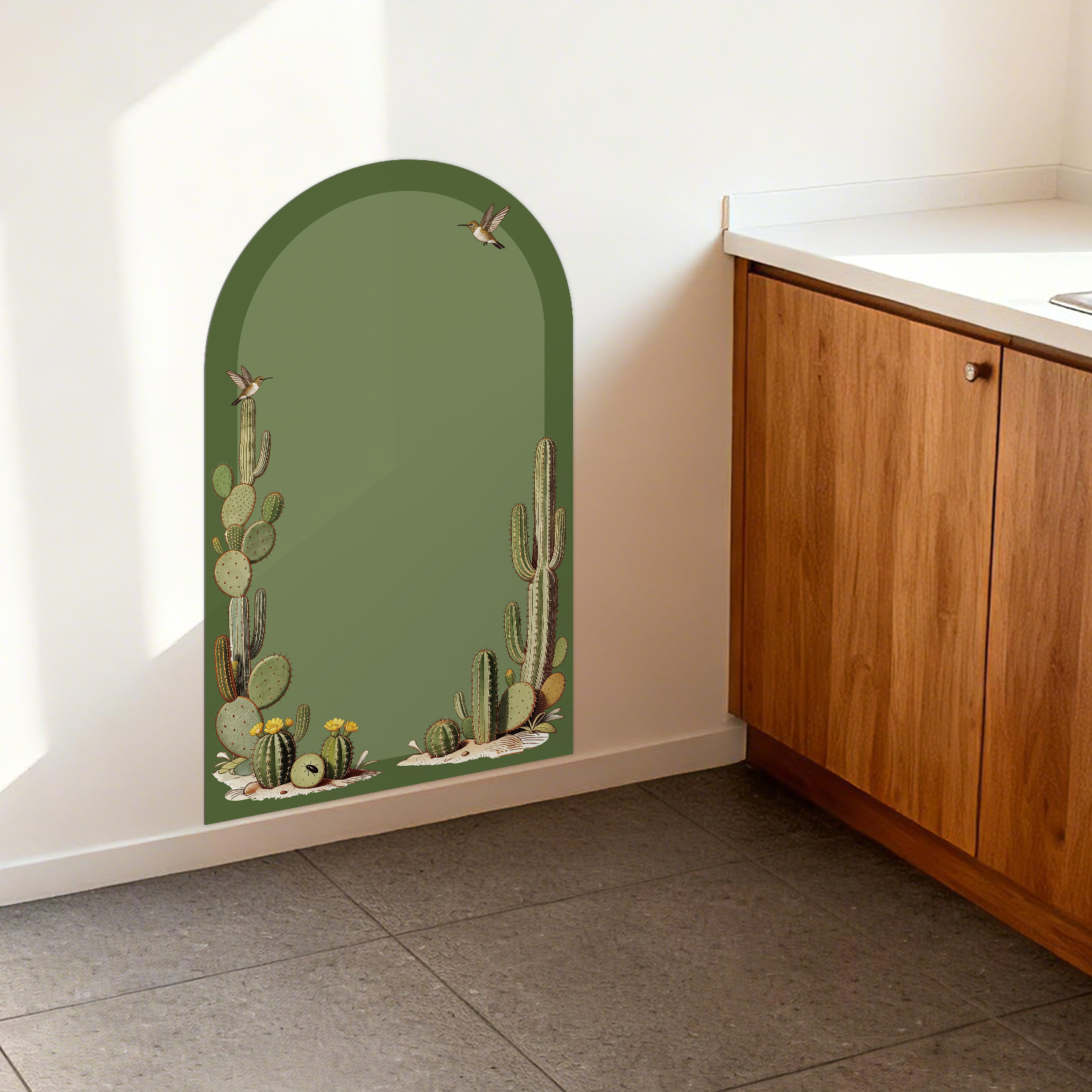 Green Cactus Arch Magnetic Whi - Office Furniture Dimensions のレビューと価格