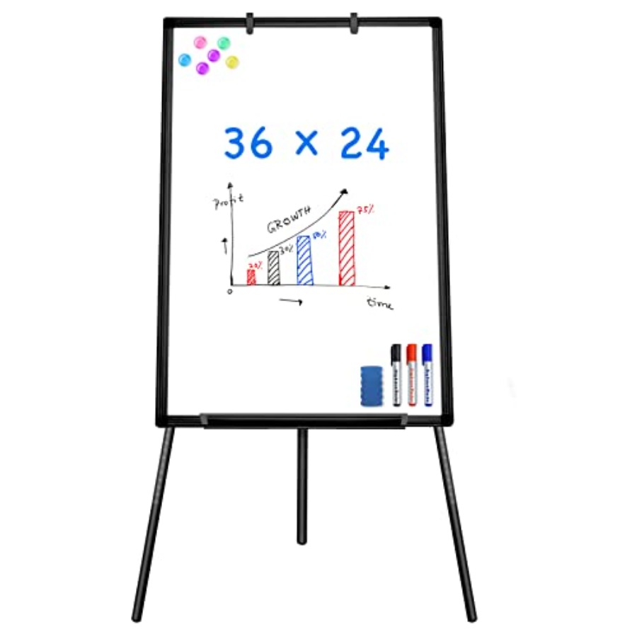Easel Whiteboard - Magnetic Po - Whiteboard Easel Tripod のレビューと価格
